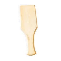 Luzen 1Pc Wooden Clay Pottery Paddle Clay Sculpture Ceramic Art Wooden Clapper for Pottery DIY Ceramic Art Crafts Tool