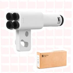 FrogWow 4-in-1 PTFE Adapter for Bamboo Lab Printers, AMS Connect 4 Feeding Modules & Material Pipe Expansion Port - Compatible with Bamboo Lab X1/P1/X1C/P1S/P1P 3D Printers