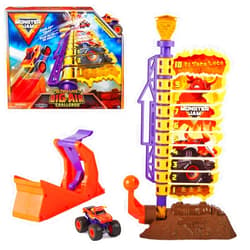 Monster Jam El Toro Loco Big Air Challenge Playset with Exclusive Monster Truck, Over 20-Inch Tall, 1:64 Scale, Kids Toys for Boys Ages 3 and up