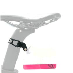 Thinvik Bike Race Number Plate Holder Cycling Number Mount - Quick Release with Rubber Bands