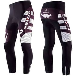 sponeed Men's Bicycle Pants 4D Padded Road Cycling Tights Leggings Outdoor Cyclist Riding Bike Wear