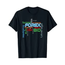 Forex trading by Guntah A trading gift for fx forex foreign exchange traders T-Shirt