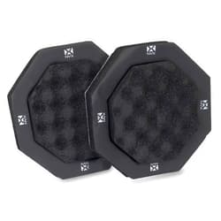 NVX FRING65 2 Piece Universal 6.5” Self Adhesive Foam Speaker Ring Kit with Foam Base Pad