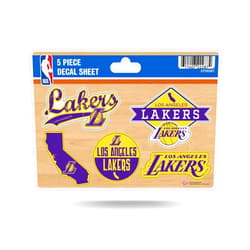 Rico Industries NBA 5-Pc Sticker Sheet