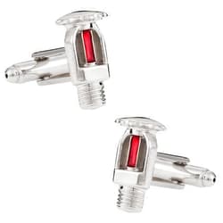 Cuff-Daddy Sprinkler Head Cufflinks with Presentation Box