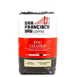 San Francisco Bay Whole Bean Coffee - Fog Chaser (2lb Bag), Medium Dark Roast (Pack of 6)