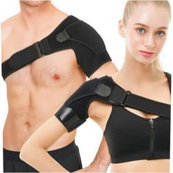 Somall Ticoni Shoulder Brace - Support and Compression Sleeve for Torn Rotator Cuff, Professional Rotator Cuff Support Brace, for AC Joint Pain Relief, Dislocation, Adjustable Fit for Men & Women