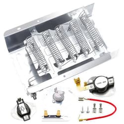 Blutoget 279838 W10724237 Dryer Heating Element Kit for Whirlpool Ken-more Maytag Dryer - 3977767 3392519 Thermostat Fuse & 3387134 397793 Thermostat - Replaces PS334313 AP3094254 4531017 MEDX655dW1 WED4815EW1