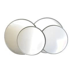 Range Kleen Silver, Round, Stove Burner Covers - Set of 4