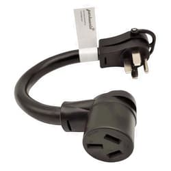 Parkworld 61438 RV to Stove Adapter Cord RV Plug NEMA 14-50P to 10-50R Oven Female, 50A, 250V, 6 AWG(1.5FT)