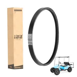 10L0L Golf Cart Starter Generator Belt 606138 for EZGO Gas RXV 2008-up & TXT 1980-1994 & Workhorse ST & Other Models with 13hp 400cc Kawasaki Engine OEM# 606138 16548G1