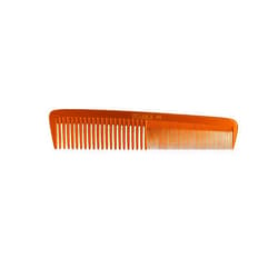 Amelia Beauty Products Pegasus MICOLOR 615, 7in Hard Rubber Clipper Comb, Handmade, Seamless, Smooth Edges, Anti Static, Heat and Chemically Resistant, Portable Pocket Purse Dresser Comb | Peines de goma dura - Gold