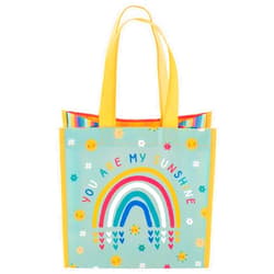 Stephen Joseph, Medium Recycled Gift Bag with Handles, Kids, Reusable, Birthday Party Gift Bag, Shopping Bag