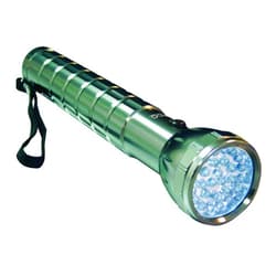 Tusa Products, Inc. Heavy Duty Anodized Aluminum 28-LED Flashlight, Silver