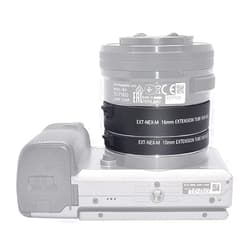 Venidice Ext-Nex-M Metal Auto Focus Macro Extension Tube Adapter Ring 10mm 16mm for SNY Mirrorless NEX E-Mount NEX 3/3N/5/5N/5R/A6000/A6300 and Full Frame A7 A7S/A7SII A7R/A7RII A7II