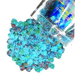 Susa Candy Extreme Sour Blue Raspberry Gushers | 10 Ounces Bag | Best Sour Gummies, TikTok Viral Candy, Mouth-Puckering Sour Gushers with a Juicy Blue Raspberry Burst (10 Ounces, Blue-Raspberry)