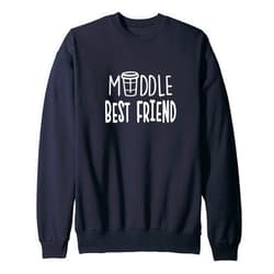 Sevpuikl Best Friends Sweatshirt Matching BFF Hoodie Short Middle Tall Sweatshirt for Women Sister Hoodie,1 Piece