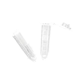 GIFTED LUGAR 100 Piece 2ml Microcentrifuge Tube Graduated Holder Vial with Snap Cap, Clear EP Tube Container for Tiny Seeds Pollen Liquid Sample Storage