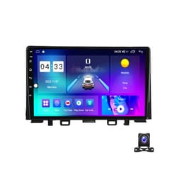 LSHTAR 9 Inch Double Din Car Stereo Audio MP5 Player Multimedia Car Radio for KIA Rio 2017~2019 with 4G/WiFi/SWC/Bluetooth/GPS Navigation/Carplay/FM/RDS+720P AHD Backup Camera