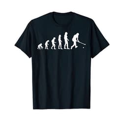 Feldhockey Zubehör Für Damen Mädchen Kinder Field Hockey Player Field Hockey Stick Hockey Evolution T-Shirt