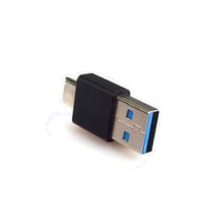 REXUS USB C Male to USB A Male Adapter[2 Pack], Maximum 100W Quick Charge and 10Gb High-Speed Data Transmission, Type C Adapter for Laptop,Smartphone Compatible with iOS,Android(U31_MC2MA)