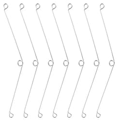 Psyqtsuary 7 PCS Spring Clips Recessed Lighting, Stainless Steel Torsion Spring Recessed Lighting Accessories Recessed Light Covers Trims, Metal Recessed Lighting Springs Clips for Downlights