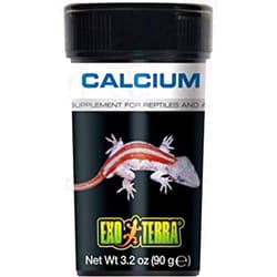 Generic Exo-Terra Calcium Powder Supplement for Reptiles & Amphibians - 3.2 oz (90 g)