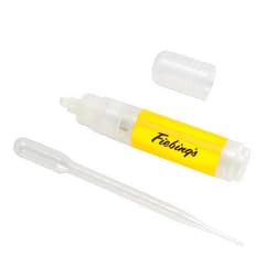 Fiebing's Refillable Paint Pen 10mm Fine Tip - Versatile Dye Marker Tool for Leather Work, Detailed Art, Edges, Backgrounds, Touch-Ups - Includes Dye Dropper, Compatible with Leather Dye & Suede Dye