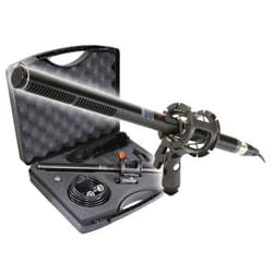 VidPro XM-88 Professional Video & Broadcast Shotgun Microphone Kit, 13-Piece, XLR, Aluminum Alloy, for Recording, Live Streaming, Music, Speaking, Interviews