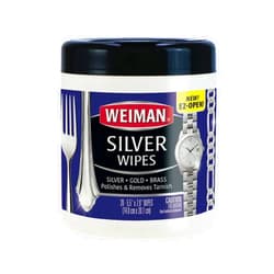 Weiman Jewelry Polish Cleaner, Tarnish Remover Wipes - 20 Count - Use on Silver Jewelry Antique Silver Gold Brass Copper and Aluminum