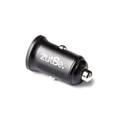 ZutBe USB-C PD and USB-A QC 3.0, 36W Compact Metal Fast Car Charger for iPhone 16 15 14 13 12 11 X iPad Pro Pixel Samsung Galaxy and More [Be Charitable, Powerful, Safe, Compatible, Confident]