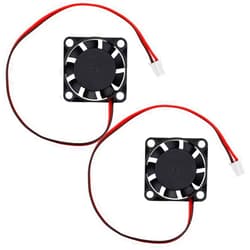 GDSTIME 2 Pack 25mm 5V Fan - Mini 25x25x7mm 2-Pin Brushless DC Cooling Fans for Aroma Diffuser Projector Incubator