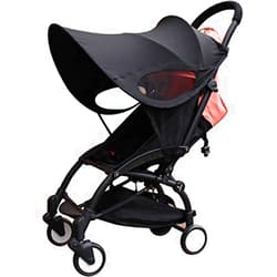 ROMIRUS Stroller Cover Sunshade Canopy Summer Rayshade Compatible for Babyzen YOYO/YOYO+/ YOYO2 Stroller