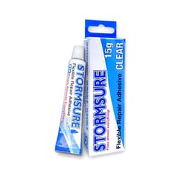 Stormsure Flexible Repair Adhesive 15g Clear– Heavy Duty Waterproof Adhesive, All-Purpose, Ultra-Durable, High Strength & Temperature Resistant