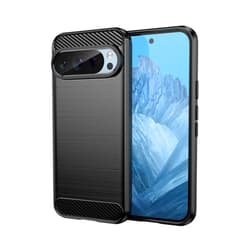 CruzerLite Case Made for Google Pixel 9 Case, for Google Pixel 9 Pro Case, Carbon Fiber Texture Design Cover Anti-Scratch Shock Absorption Case for Google Pixel 9/9 Pro (2024) (Black)