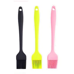 YOFAN 3-Pack Silicone Basting Pastry Brush for Baking Cooking Bbq Grill Spread Oil Butter Sauce