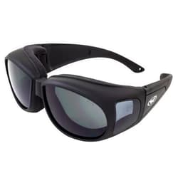 Global Vision Outfitter Padded Motorcycle Safety Glasses Fits Over Prescription Glasses with Anti-Fog Protection
