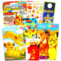 Disney Junior Lion Guard and Lion King Coloring and Activity Set - Bundle of Coloring Book, Play Packs, Imagine Ink and More | Party Supplies Pack