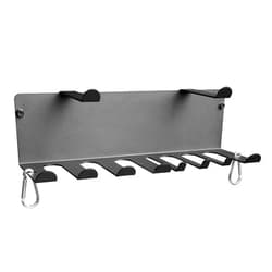 Lovind Resistance Bands Rack Wall Mount Home Gym Equipment Storage Rack for Resistance Bands, Jump Ropes, Yoga Mat, Foam Roller, Chains, 16.5