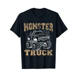 Monster Truck Mama Family Matching Mothers Day T-Shirt