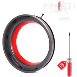 WYWY.Wide Dust Bin Top Fixed Sealing Ring Compatible with Dyson V11 V15 SV14 SV15 SV22 Vacuum Cleaner Dust Bucket/Dirt Cup Replacement Parts, Vacuum Cleaner Repair Accessories