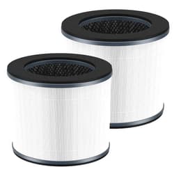 JORAIR AP-T10FL Filter Replacement for Homedics Compatible with HoMedics TotalClean Air Purifier AP-T10-BK and AP-T10-WT, H13 True HEPA AP-T10 5-In-1 Powerful System, 2 Pack