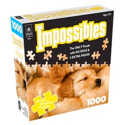 BePuzzled | Impossibles Puzzles: Awww…Sleeping Puppies Challenging Puzzles with a Twist for Advanced Puzzlers Ages 15 and Upy, 1000 Pieces