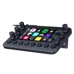 Razer Stream Controller: All-In-One Keypad for Streaming - 12 Haptic Switchblade Keys - 6 Tactile Analog Dials - 8 Programmable Buttons - Designed for PC & Mac Compatibility