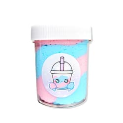 Hoshimi Slimes LLC Cotton Candy Slushy Handmade Snow Fizz Crunchy Scented Slime 4oz - Hoshimi Slimes