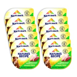Nature's Recipe Grain Free Wet Dog Food, Chicken & Duck Recipe, 2.75 Ounce Cup (Pack of 12)
