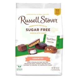 BOOMQQ Russell Stover Sugar Free 5 Flavor Assortment Candies 19.7 Ounce Value Bag