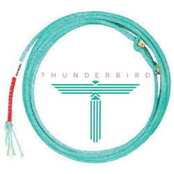 Lone Star Ropes The Lone Star Thunderbird Heel Rope, Blue/Green Team Rope