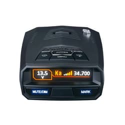 UNIDEN R4 Extreme Long-Range Laser/Radar Detector, Record Shattering Performance, Built-in GPS w/AUTO Mute Memory, Voice Alerts, Red Light & Speed Camera Alerts, Multi-Color OLED Display