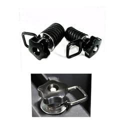Dirtbag Brands Latch & Go/Anchor/Lock and Ride Tie Down for Polaris General/Ranger 500/570 / 700/800 / 900/1000 (All Years and Models) - D-Ring- Includes 2 Tie Downs